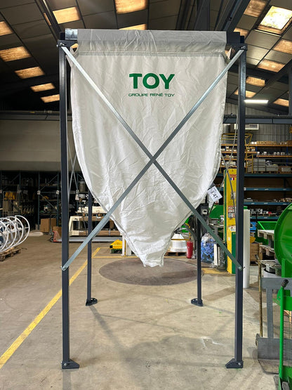 Toile silo 6m³ + Charpente métallique